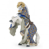 Figura Cavalo do Mestre de Armas Carneiro Azul Papo