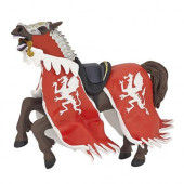 Figura Cavalo do Rei Dragão Vermelho Papo