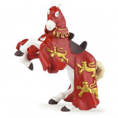 Figura Cavalo do Rei Ricardo Vermelho Papo
