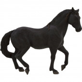 Figura Cavalo Garanhão Preto Andaluz Mojo XL