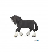 Figura Cavalo Shire Negro Papo