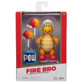 Figura Fire Bro Gold Super Mario 10cm