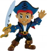 Figura Pirata Jake Capitão 7cm - D