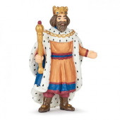 Figura Rei com Ceptro de Ouro Papo