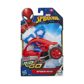 Figura Spiderman C/ Veículo Rip N Go