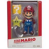 Figura Star Power Mario Gold Super Mario 10cm