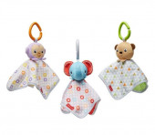 Fisher Price Animais Doudou O-Ós Sortido