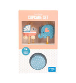 Formas Cupcake + Toppers Baby Shower PME