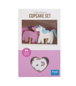 Formas Cupcake + Toppers Unicórnio PME
