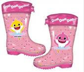 Galochas Baby Shark Rosa