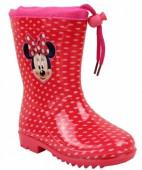 Galochas PVC Minnie Mouse Vermelha