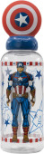 Garrafa 3D Capitão América Avengers Marvel 560ml