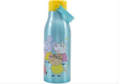 Garrafa Alumínio Porquinha Peppa 760ml com Asa