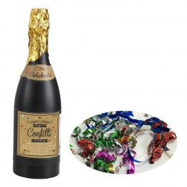 Garrafa Champanhe Lança Confettis