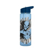 Garrafa de Água 600ml Spiderman Marvel Azul