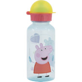 Garrafa Plástico Porquinha Peppa 370ml