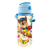 Garrafa Pop Up Patrulha Pata Rule Pups 600ml