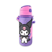 Garrafa Robot Pop Up Kuromi Hello Kitty 600ml