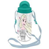 Garrafa Tritan Frozen Disney com cordão 500ml