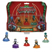 Gormiti 5 Figuras Heroes Pack S2