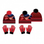 Gorro + luvas Ladybug - sortido