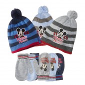 Gorro + Luvas Mickey bebé - Sortido