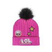 Gorro Pompom LOL Surprise Rosa