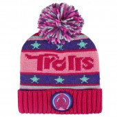 Gorro Premium com pompom Poppy Trolls