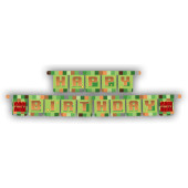 Grinalda Banner Happy Birthday Minecraft TNT
