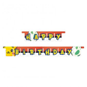 Grinalda Banner Happy Birthday Pokémon Funny Go