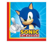 Guardanapos Sonic The Hedgehog - 20 uni