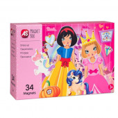 Jogo Magnet Box - Princesas