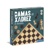 Jogo Xadrez e Damas Clementoni