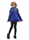 Kit Carnaval Batgirl com máscara e capa de Batgirl