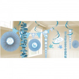 Kit decoração comunhão azul