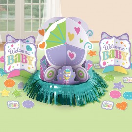 Kit Decoração Mesa Baby Welcome