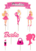 Kit Topo Bolo Barbie