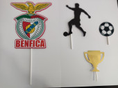 Kit Topo Bolo Benfica Sortido