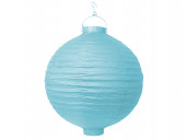 Lanterna Papel Azul Céu 30cm