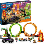 Lego City Arena de Acrobacias com Loop Duplo 60339