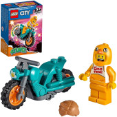 Lego City Mota de Acrobacias com Galinha 60310