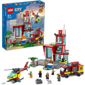 Lego City Quartel dos Bombeiros 60320