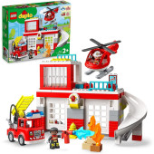 Lego Duplo Quartel Bombeiros e Helicóptero 10970