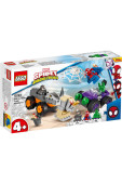 Lego Marvel Spidey and His Amazing Friends Confronto de Camiões Hulk vs. Rhino 10782