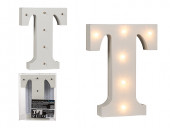 Letra T Luminosa c/ Leds
