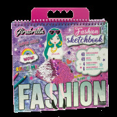 Livro de Moda Fashion Sketchbook Girabrilla