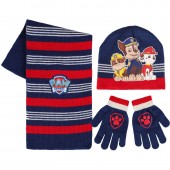 Luvas + Gorro + Cachecol Patrulha Pata T.52-56