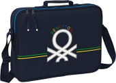Mala Extra Escolar Benetton Sixties 38cm