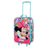 Mala Trolley Viagem 3D Minnie Heart 47cm