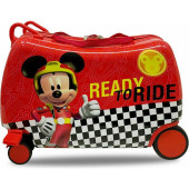 Mala Trolley Viagem ABS 44cm Mickey Racers Ready to Ride